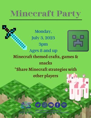 Minecraft Party!